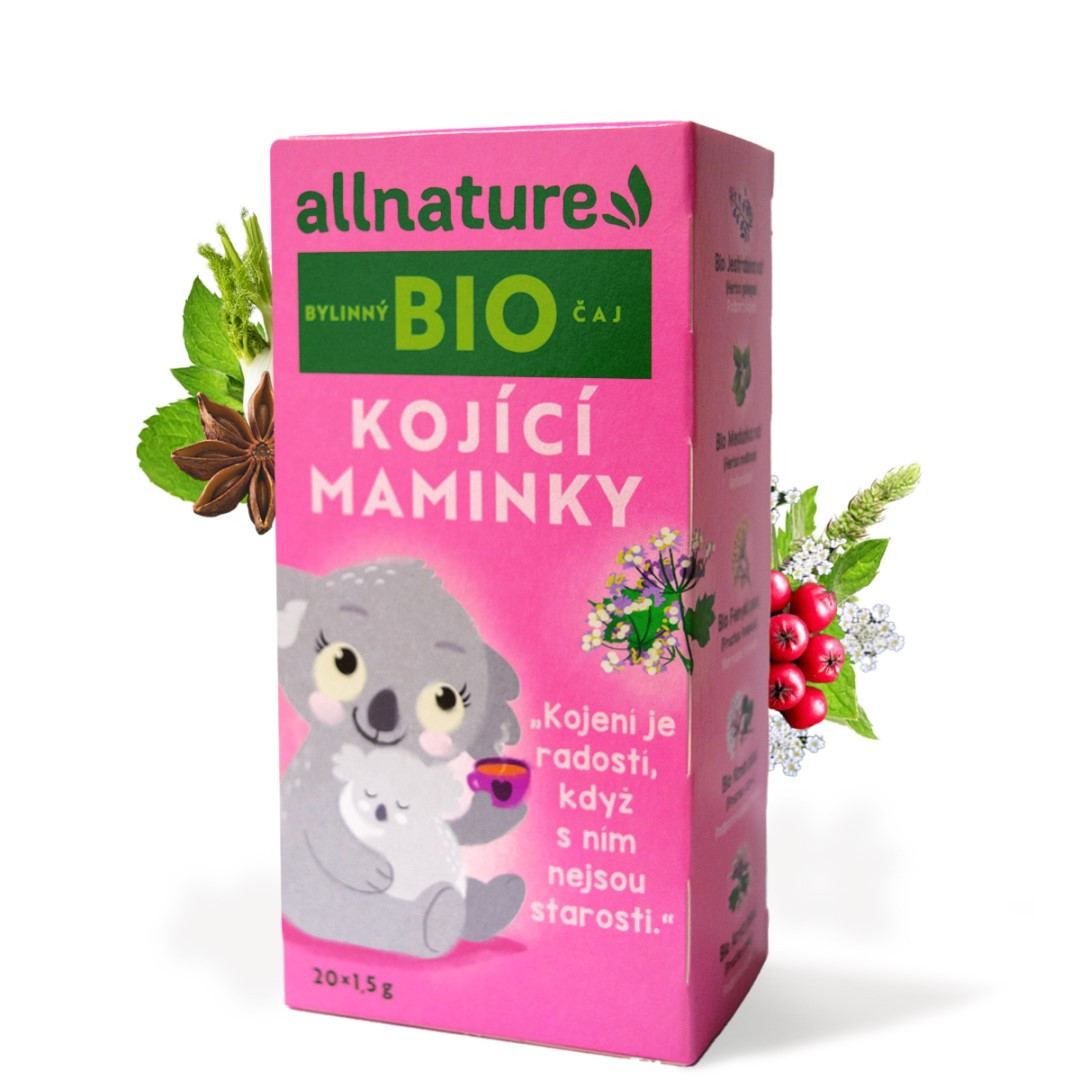 Allnature Organic Herbal Tea Breastfeeding Moms 20x1,5 g
