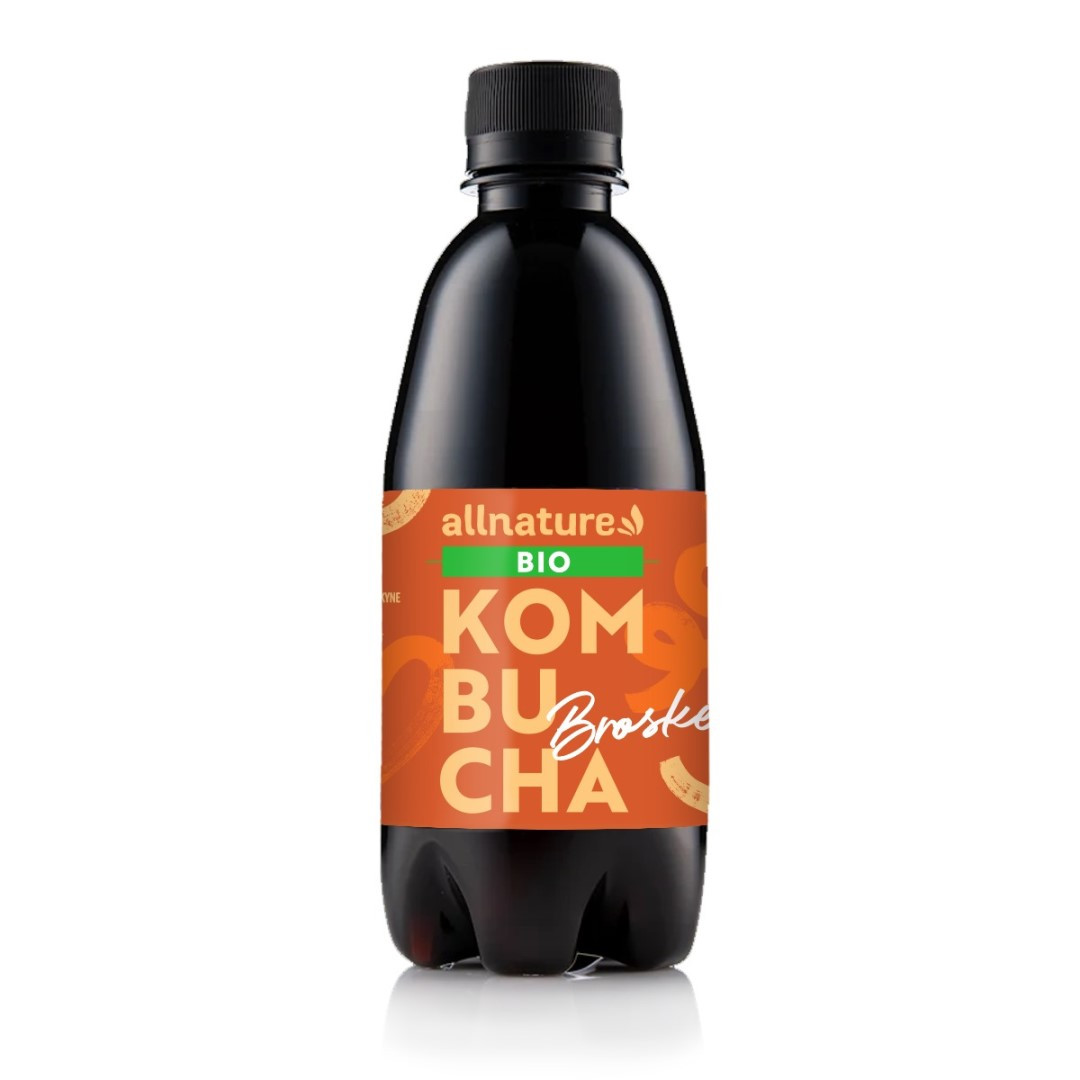 Allnature Kombucha Peach BIO 330 ml