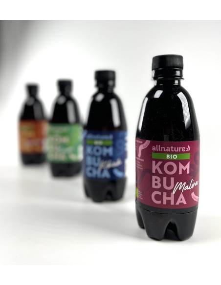 Allnature Kombucha Zmeură organică 330 ml