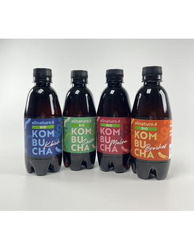 Allnature Kombucha Zmeură organică 330 ml