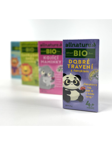 Allnature Ceai organic pentru copii Digestie bună cu fenicul 20x1,5 g