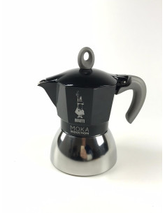Bialetti Moka Induction 4 căni negru - Defect cosmetic / DISCOUNT 2