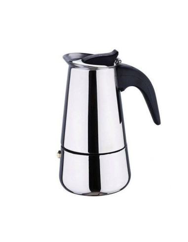 Cafetieră moka Kaffia 6 căni din oțel inoxidabil - FOLOSIT / REDUCERE
