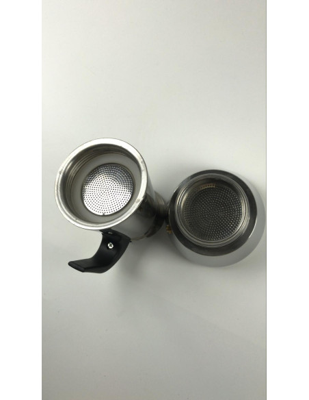 Cafetieră moka Kaffia 6 căni din oțel inoxidabil - FOLOSIT / REDUCERE