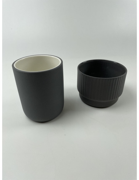 Cupa Kaffia Style Tall 200 ml- gri închis