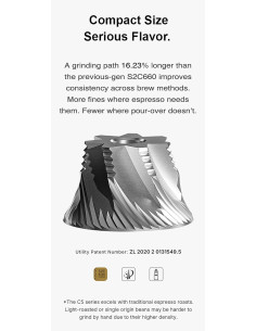 Grinder Timemore C5 PRO Alb 2