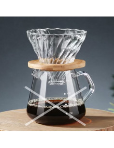 Picurător Kaffia Glass 2-4 căni 2