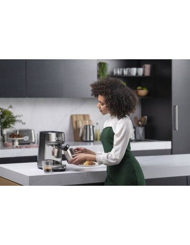 Aparat de cafea cu pârghie SAGE SES450BSS argintiu