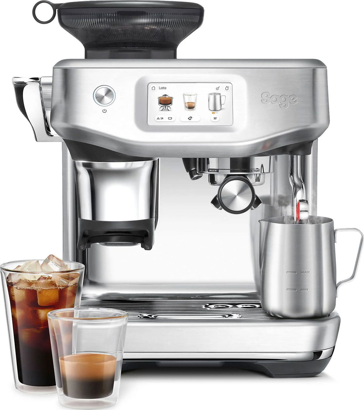 Aparat de cafea Pak SAGE SES882BSS argintiu