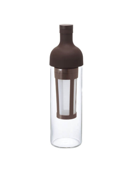 Sticlă de cafea cu filtru Hario - maro
