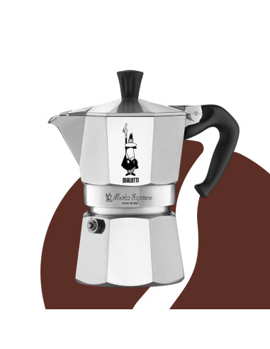 Oală Moka Bialetti Moka Express 4