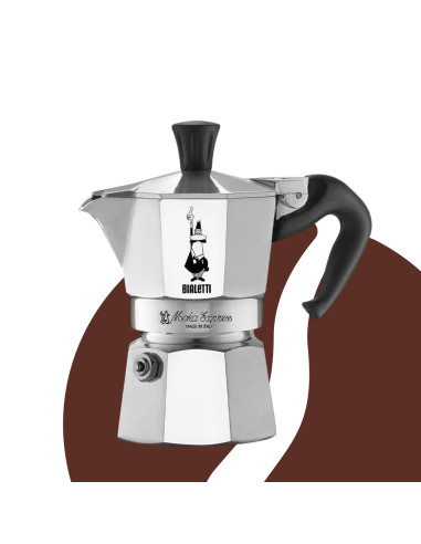 Fierbător cu moka Bialetti Moka Express 1