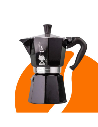 Bialetti Moka Express 6 cafetieră moka negru