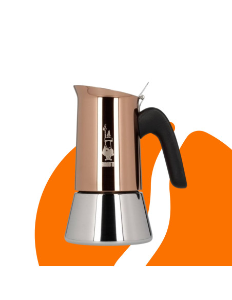 Oală Moka Bialetti Venus Copper 2 căni