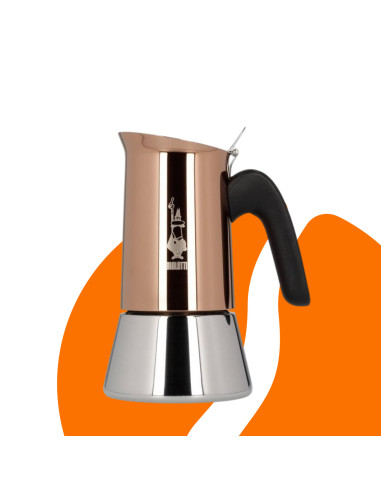Oală Moka Bialetti Venus Copper 4 cești