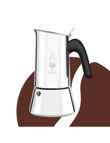 Bialetti Venus 10 cești, ceainic moka cu inducție