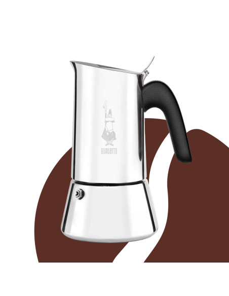 Bialetti Venus 10 cești, cafetieră moka cu inducție