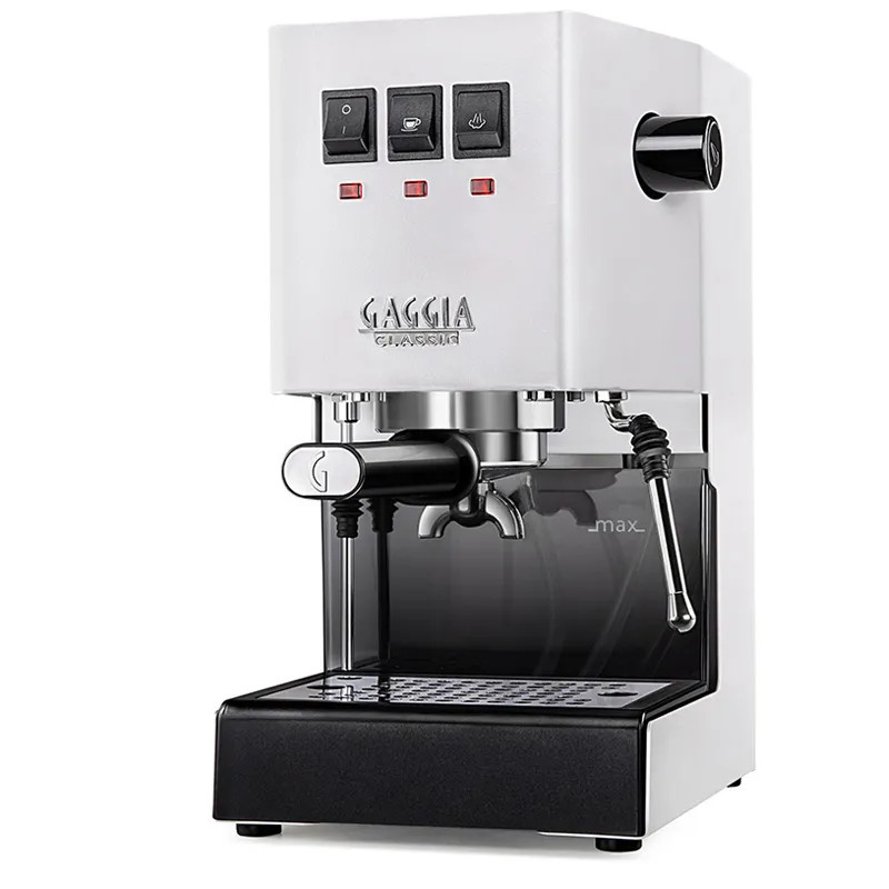 Mașină de cafea cu pârghie GAGGIA Classic E24 – albă
