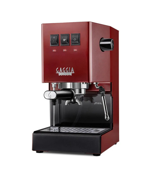 Espressor cu portafiltru GAGGIA Classic EVO E24 - roșu