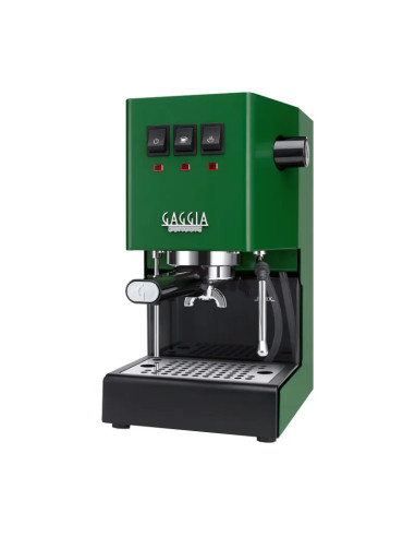 Espressor cu portafiltru GAGGIA Classic EVO E24 - verde