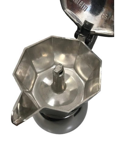 Bialetti Moka Induction 4 căni negru - Defect cosmetic / REDUCERE
