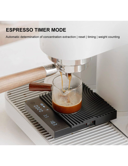 Timemore oglindă neagră de bază 3 scară de cafea