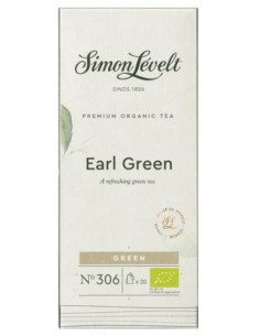 Ceai Earl Green Simon Lévelt 35 g BIO