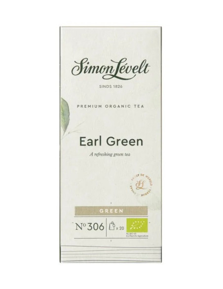 Ceai Earl Green Simon Lévelt 35 g BIO