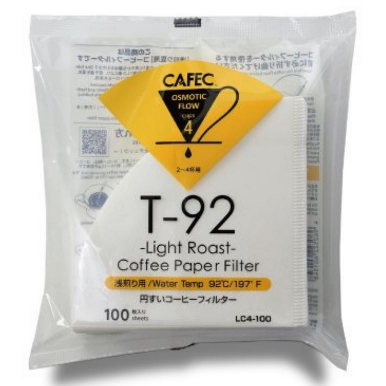 Filtre de hârtie Cafec Light Roast size. 02, 100 buc (LC4-100W)