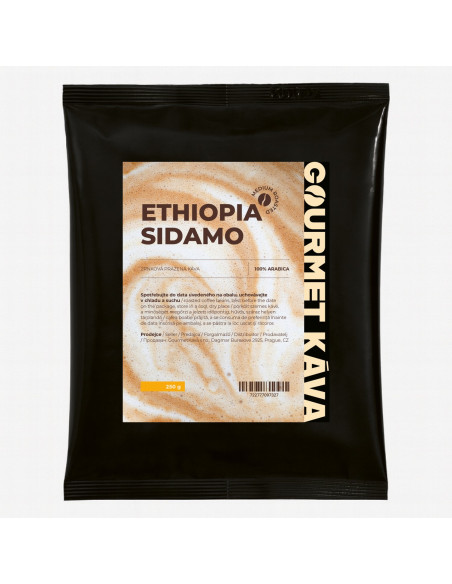 Etiopia Sidamo, PRAJIT MEDIU, cafea boabe arabica