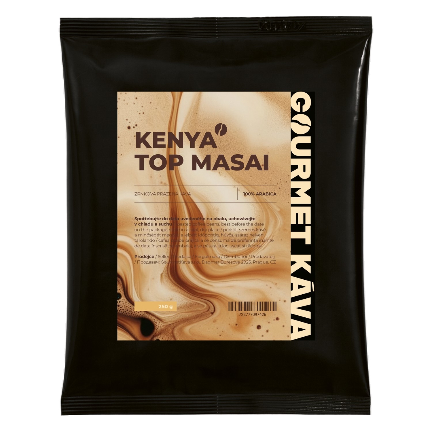 Kenya Top Masai, boabe de cafea Arabica: Nu, mulțumesc. 250g