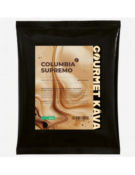 Columbia: Supremo, boabe de cafea Arabica