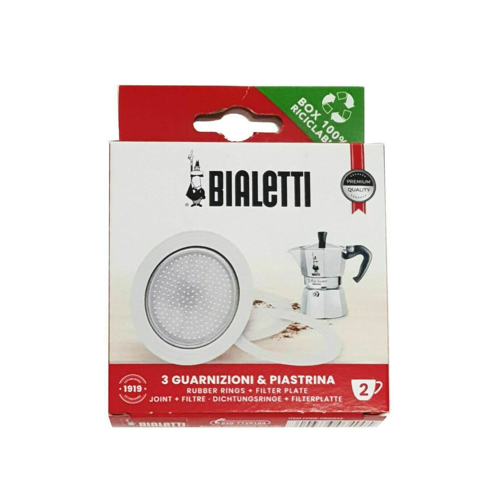 Etanșare aparat de cafea Bialetti din aluminiu 2 cești