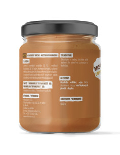 Allnature Arašídové máslo s mléčnou čokoládou 500 g 2