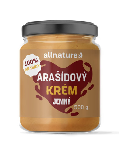 Unt de arahide Allnature, cremos, 500 g