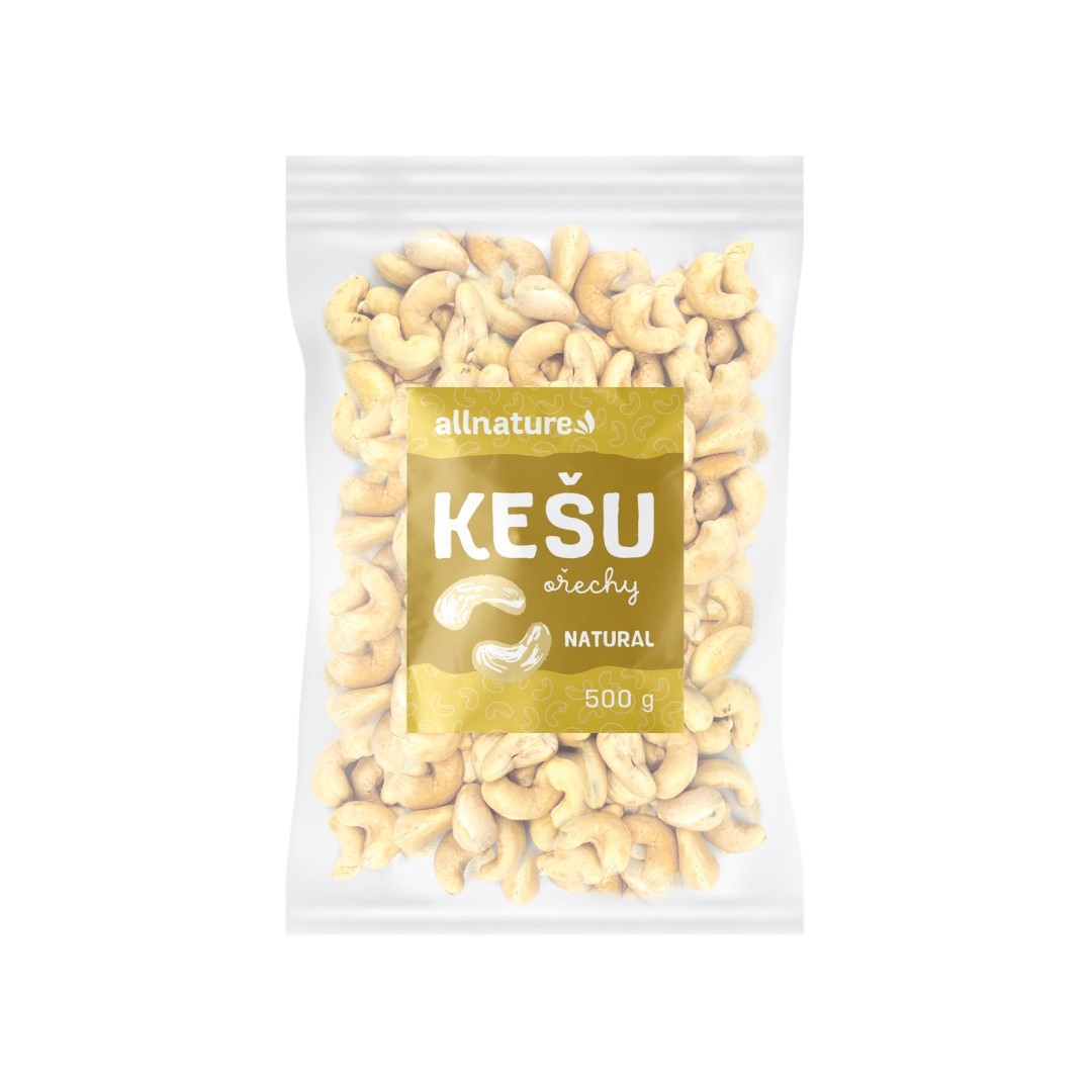 Allnature Nuci de caju întregi 500 g