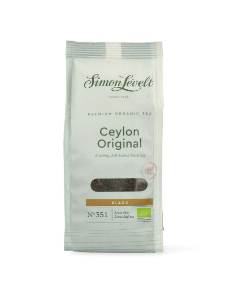 Ceai negru din Ceylon, vrac, Simon Lévelt BIO, 90 g