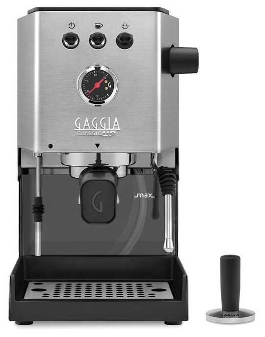 Mașină de cafea Gaggia Classic Up din oțel inoxidabil