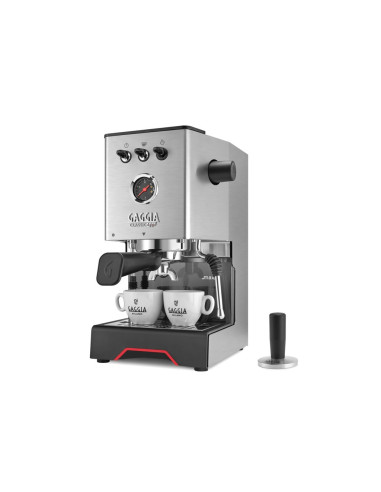 Mașină de cafea Gaggia Classic Up din oțel inoxidabil