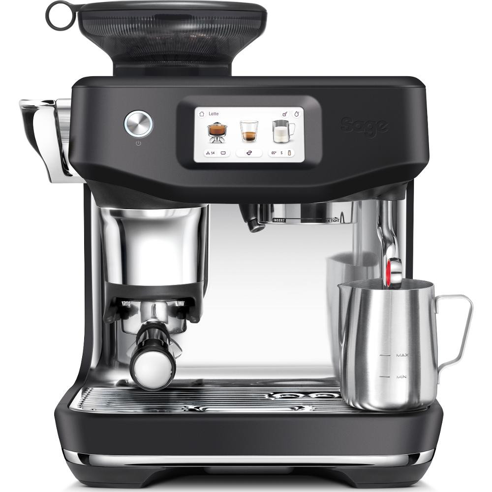 Mașină de cafea cu dozator SAGE SES882BTR negru THE BARISTA™ TOUCH IMPRESS