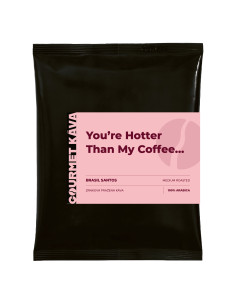 Cafea Brasil Santos 250g, boabe prăjite mediu