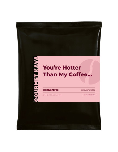 Cafea Brasil Santos 250g, boabe prăjite mediu