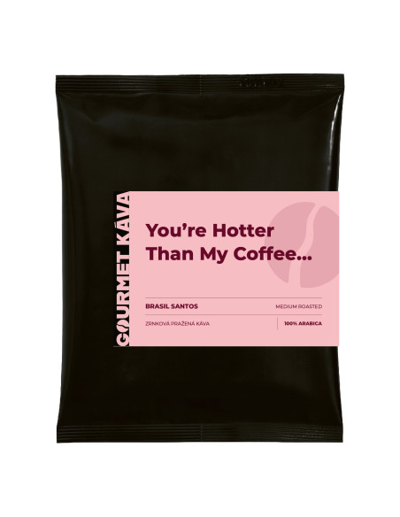 Cafea Brasil Santos 250g, boabe prăjite mediu