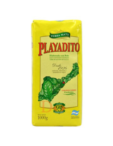 Yerba maté Playadito Tradicional 1 kg