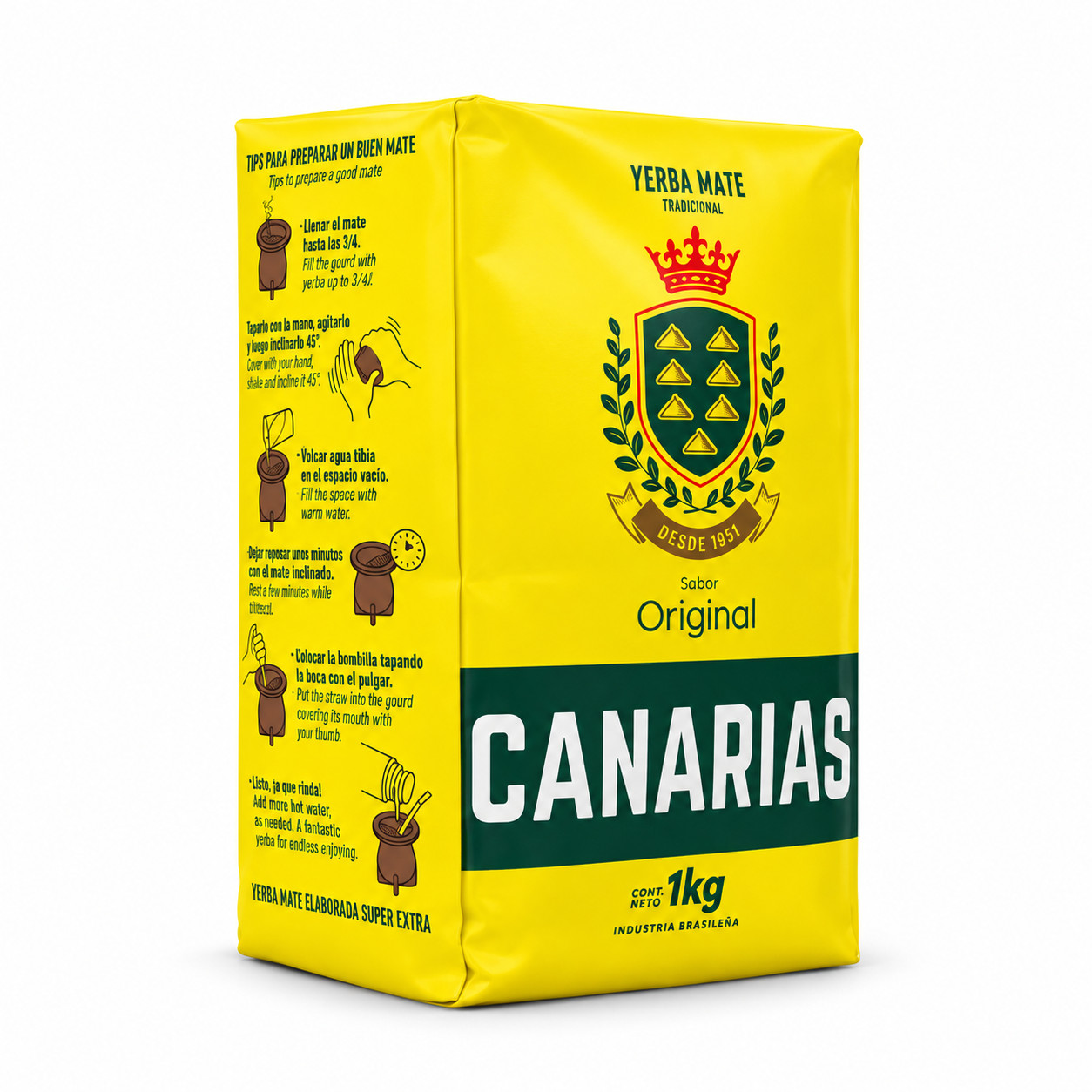 Yerba Maté Canarias 1 kg
