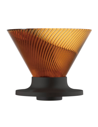 Hario NEO V60-02 Dripper din Tritan, Amber