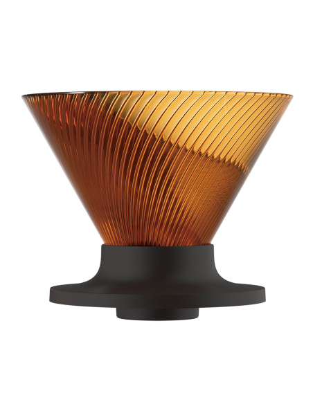 Hario NEO V60-02 Dripper din Tritan, Amber