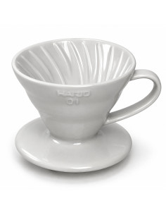 Dripper Hario V60-01 ceramic - alb (VDC-01W) 2