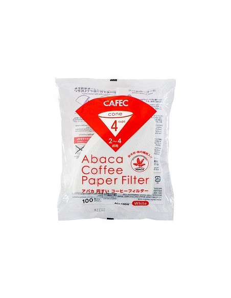 Filtre din hârtie Cafec Abaca dimensiuni 2-4