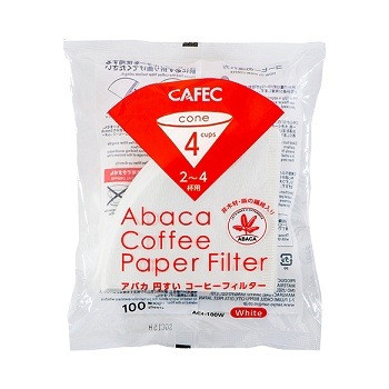 Filtre din hârtie Cafec Abaca dimensiuni 2-4